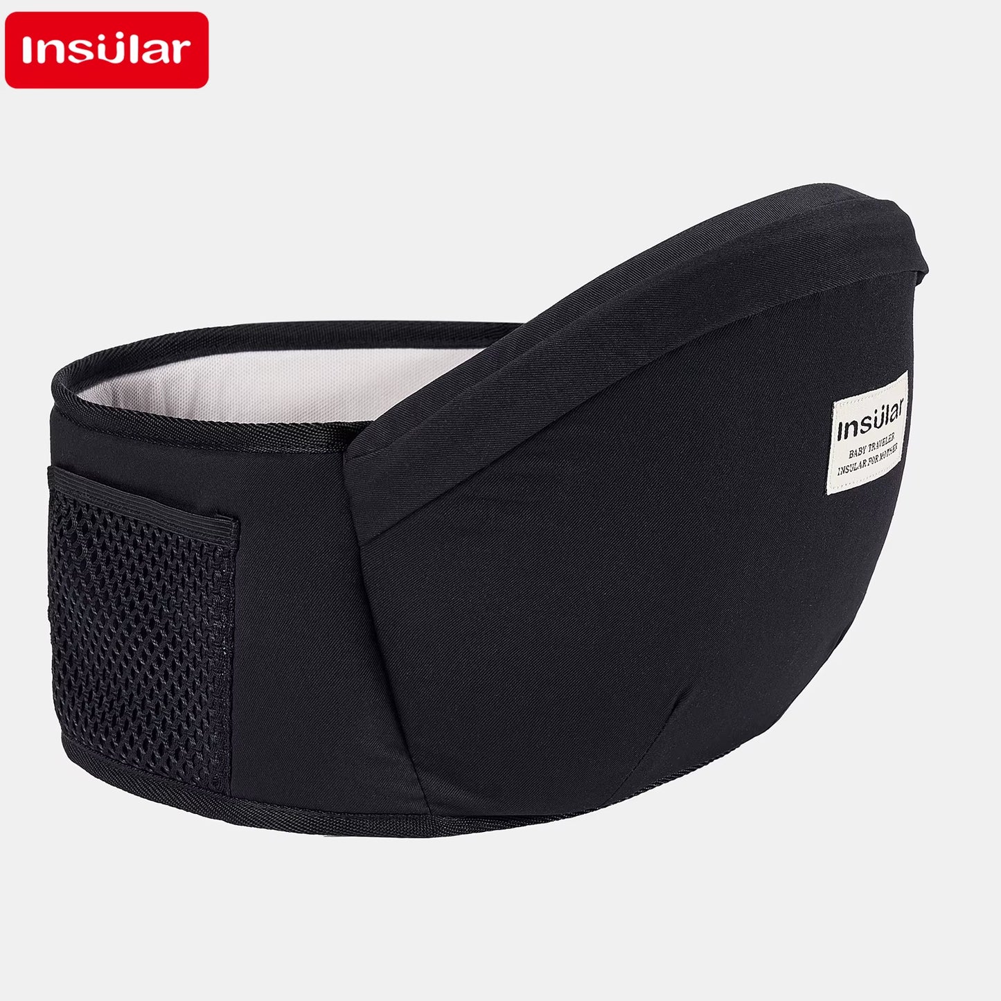Comfortable and Adjustable Baby Carrier Waist Stool with Hip Seat for Infants and Toddlers
