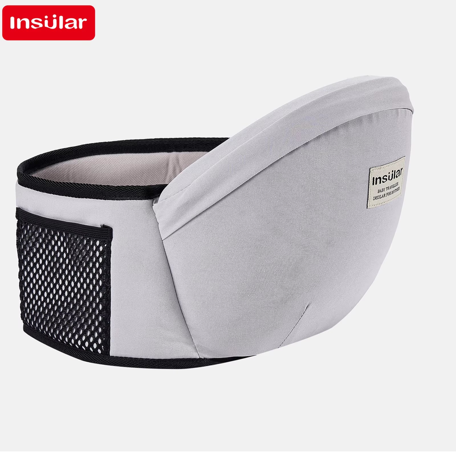 Comfortable and Adjustable Baby Carrier Waist Stool with Hip Seat for Infants and Toddlers
