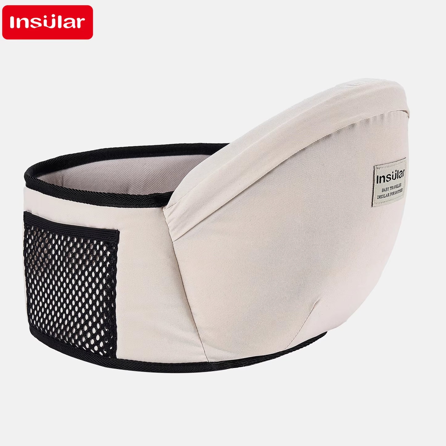 Comfortable and Adjustable Baby Carrier Waist Stool with Hip Seat for Infants and Toddlers