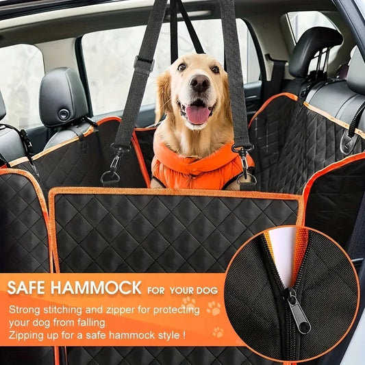 Transform Your Car with Our Waterproof & Scratch-Resistant Dog Hammock Seat Cover – Perfect for Medium Breeds!