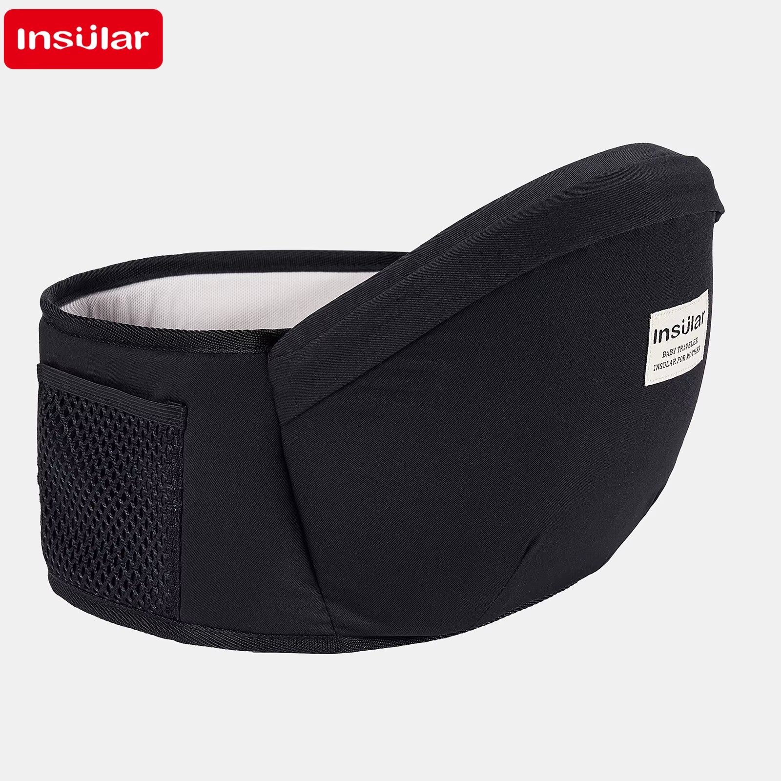 Comfortable and Adjustable Baby Carrier Waist Stool with Hip Seat for Infants and Toddlers