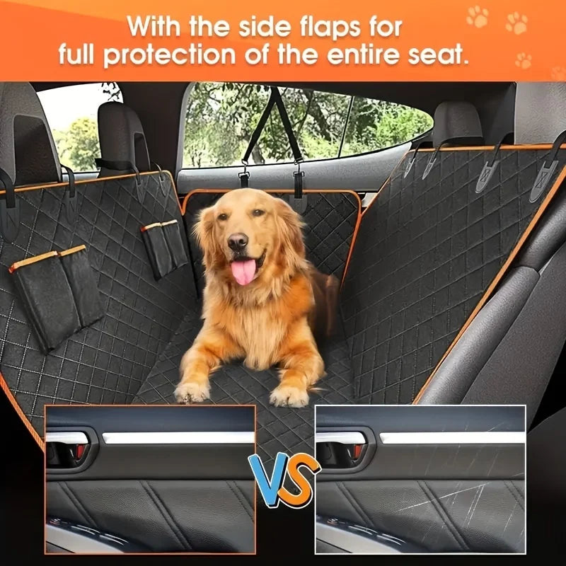 Transform Your Car with Our Waterproof & Scratch-Resistant Dog Hammock Seat Cover – Perfect for Medium Breeds!