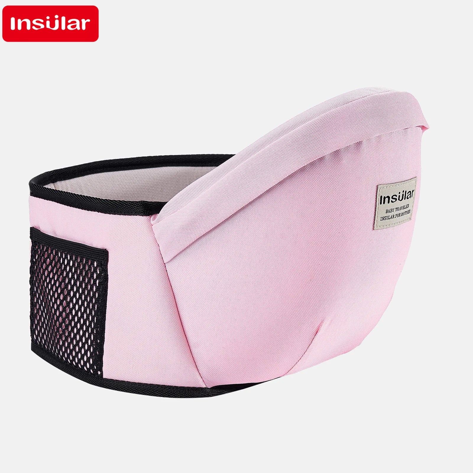 Comfortable and Adjustable Baby Carrier Waist Stool with Hip Seat for Infants and Toddlers
